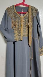 Mooie Marokkaanse Kaftan - Zo goed als nieuw!, Ophalen of Verzenden, Zo goed als nieuw, Onder de knie, Grijs