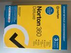 Norton 360 Deluxe - 3 Apparaten - Jaarabonnement, Ophalen of Verzenden, Nieuw, Windows