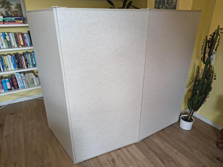 IKEA Sidorna geluidscherm (3-deels 80x150), Huis en Inrichting, Woonaccessoires | Kamerschermen, Zo goed als nieuw, Ophalen