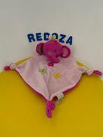 2034 Tollkuh action knuffellap lap olifant roze, Ophalen of Verzenden, Zo goed als nieuw, Olifant