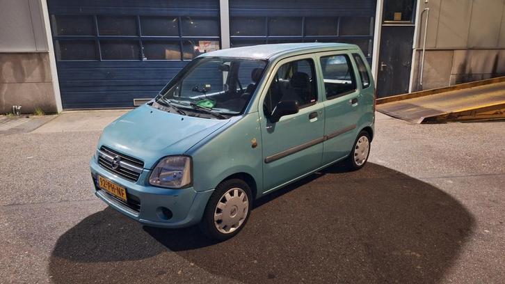 Opel Agila 1.2 I 16V 2004 Groen, Auto's, Opel, Particulier, Agila, Benzine, D, Hatchback, Handgeschakeld, Origineel Nederlands