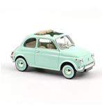 Fiat 500 L 1968 Pastel Blauw Geboorte 1/18 NOREV ref. 187777, Hobby en Vrije tijd, Modelauto's | 1:18, Verzenden, Nieuw, Auto