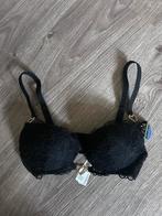 BH zwart met hartjes glitter, New Yorker, Verzenden, Zwart, BH