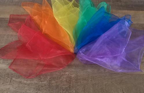 Regenboog doeken speelset  NIEUW, Kinderen en Baby's, Speelgoed | Educatief en Creatief, Nieuw, Bouwen, Ophalen of Verzenden