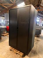 Zwarte archiefkast roldeurkast kantoorkast dossierkast kast, Gebruikt, 100 tot 150 cm, Niet ingevuld, Met slot