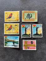 Vintage postzegels uit Ghana, Ophalen of Verzenden, Overige landen