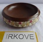 6 HOUTEN SCHALEN * BIG 5 , BLADRAND, VIS * Heel Apart *, Antiek en Kunst, Verzenden