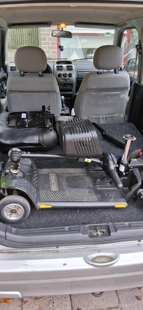 demontabel scootmobiel  om makkelijk te vervoeren in de auto, Diversen, Brommobielen en Scootmobielen, Zo goed als nieuw, Pride