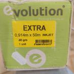 Papier rollen inktjet 91,4 cm breed 50 meter, Diversen, Papierwaren, Ophalen of Verzenden, Nieuw