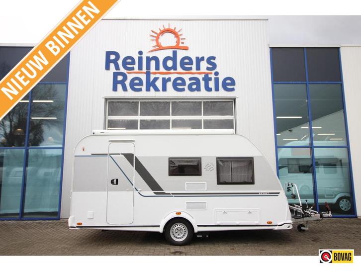 Knaus Sport 420 QD Mover, Thule 6300, 1e eig, Caravans en Kamperen, Caravans, Bedrijf, tot en met 4, 750 - 1000 kg, Treinzit, Knaus