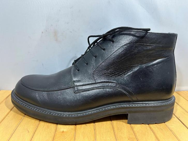 Montrex, maat 43, mooie hoge zwarte veterschoenen, Kleding | Heren, Schoenen, Zo goed als nieuw, Veterschoenen, Zwart, Verzenden
