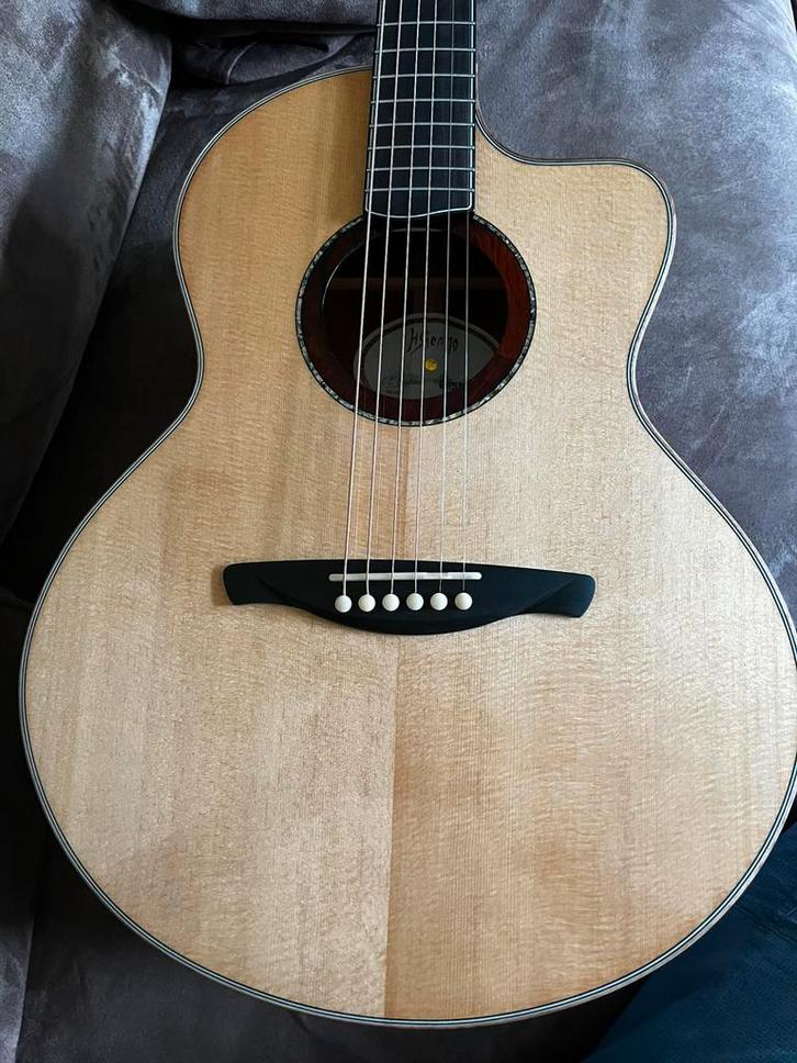 Hsienmo Linglong - S38 Lowden model, Muziek en Instrumenten, Snaarinstrumenten | Gitaren | Akoestisch, Nieuw, Western- of Steelstringgitaar