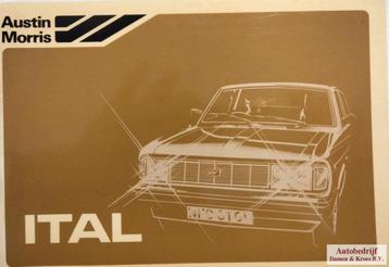 Handboek Austin Morris ITAL AKM4704 beschikbaar voor biedingen