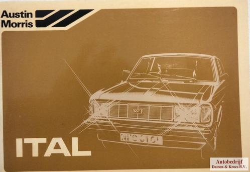 Handboek Austin Morris ITAL AKM4704, Auto diversen, Handleidingen en Instructieboekjes, Ophalen of Verzenden