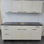 NIEUWE Bruynzeel Keuken 200 cm Wit W12 / INNOVARE OUTLET, Huis en Inrichting, Keuken | Complete keukens, Wit, Nieuw, Enkelwandige keuken