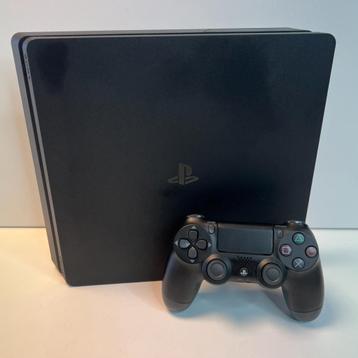 Sony Playstation 4 Slim 500GB Zwart + controller beschikbaar voor biedingen