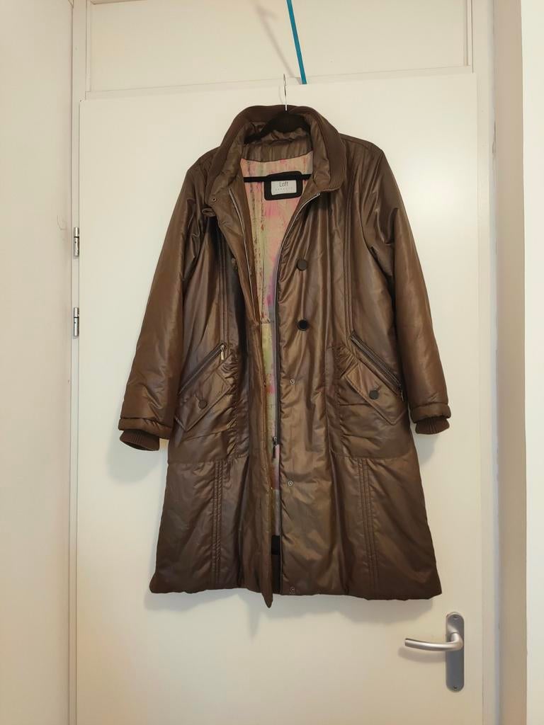 Loft Taupe Winterjas Maat 44, Kleding | Dames, Beige, Maat 42/44 (L), Loft, Ophalen of Verzenden