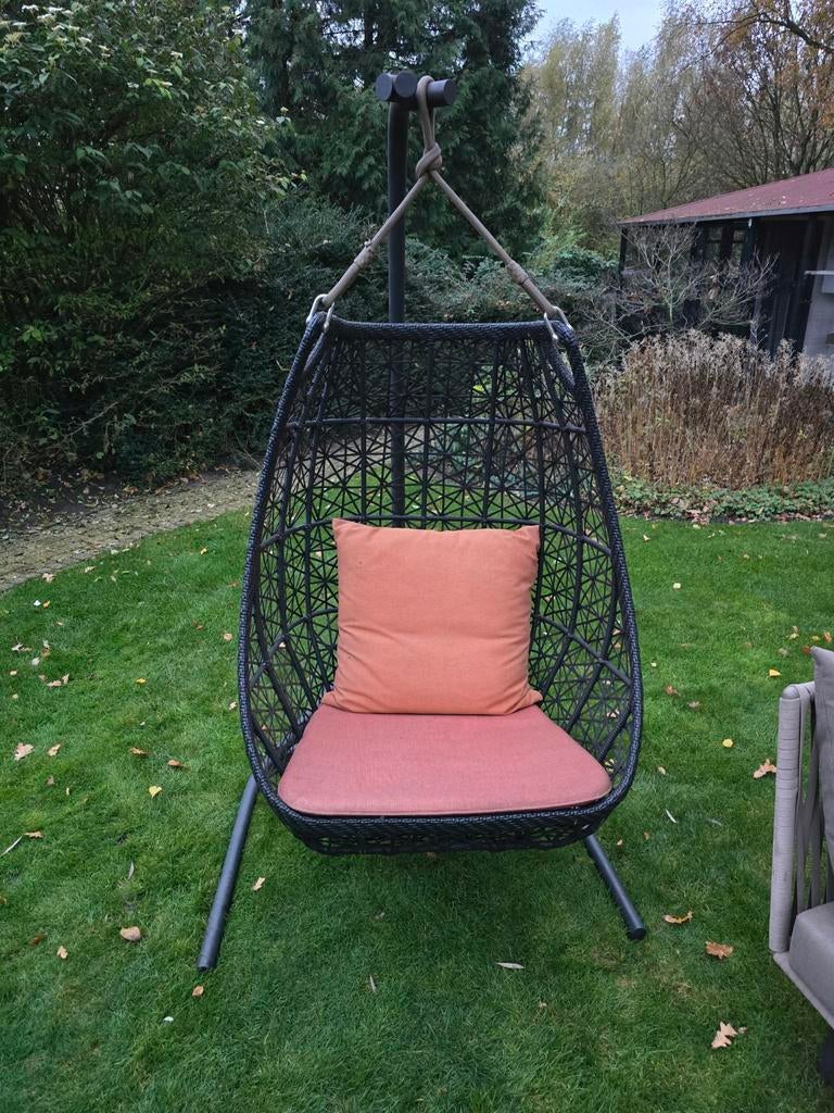 Kettal Maia design hangstoel Chestnut Patricia Urquiola, Tuin en Terras, Ophalen of Verzenden, Nieuw