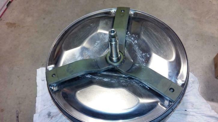 Miele stalen trommelkruis voor alle types ook de W1 classic, Witgoed en Apparatuur, Onderdelen en Toebehoren, Gebruikt, Ophalen of Verzenden