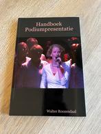 Handboek podiumpresentatie, Ophalen of Verzenden, Zo goed als nieuw