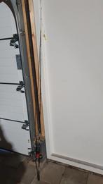 Vis hengel met onder- en gevlochten lijn., Watersport en Boten, Ophalen of Verzenden, Zo goed als nieuw, Werphengel