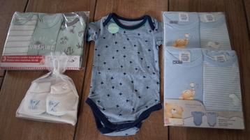 NIEUW rompers pakket maat 62-68-74-80-86-92 1 koop 5 euro beschikbaar voor biedingen