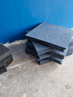 Tapijttegels Blauw/- Leen Bakker - € 0,80/stuk, Ophalen, Gebruikt, Blauw, 75 m² of meer