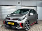 Kia Picanto 1.0 MPi Gt Line Leer/Navi/Camera, Auto's, Voorwielaandrijving, Start-stop-systeem, Gebruikt, Euro 6