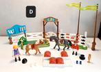 Playmobil paarden springparcours als nieuw, Ophalen of Verzenden, Zo goed als nieuw, Complete set