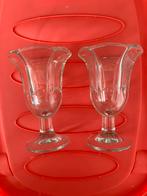 Ijscoupes. 6 stuks. Glas. Ijs. Bloemvorm. Nieuw., Ophalen of Verzenden, Nieuw, Overige typen