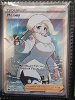 Pokemon Melony 195/198 Chilling Reign, Ophalen of Verzenden, Zo goed als nieuw, Losse kaart, Foil