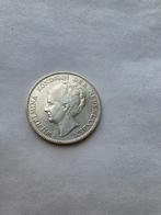 1 gulden 1928, Postzegels en Munten, Munten | Nederland, 1 gulden, Zilver, Ophalen of Verzenden, Koningin Wilhelmina