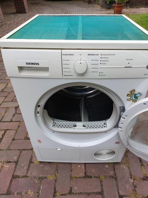 condensdroger Siemens E46-17, Witgoed en Apparatuur, Wasdrogers, Gebruikt, Condens, Voorlader, 6 tot 8 kg, 85 tot 90 cm, Anti-kreukfase
