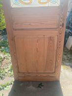 art nouveau glas in lood deur, Ophalen of Verzenden