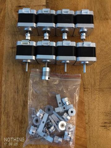 Nema 17 Stappenmotoren Set + Accessoires beschikbaar voor biedingen