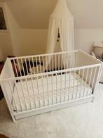 Petit Amelie 3 IN 1 meegroeibed 0-4 JAAR | WIT, Ophalen, 70 tot 85 cm, 140 tot 160 cm, Zo goed als nieuw