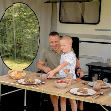 Travellife Sorrento Uitschuifbare kampeertafel, bruin, 100 beschikbaar voor biedingen
