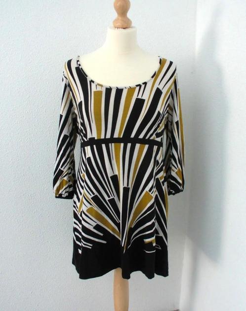 Tuniek met grafische print, van het merk Principles, Kleding | Dames, Blouses en Tunieken, Zo goed als nieuw, Maat 42/44 (L), Zwart