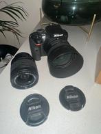 Nikon D3300 + 18-55mm & 50mm F1.8 lenzen, Audio, Tv en Foto, Fotocamera's Digitaal, Gebruikt, Spiegelreflex, Ophalen of Verzenden