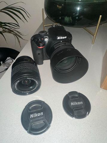 Nikon D3300 + 18-55mm & 50mm F1.8 lenzen beschikbaar voor biedingen