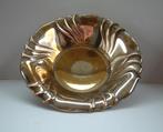 Oude verzilverde fruitschaal schaal op 3 pootjes, Ophalen of Verzenden
