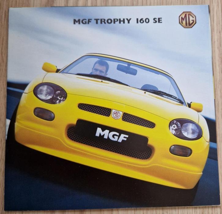 Folders MG, Boeken, Auto's | Folders en Tijdschriften, Zo goed als nieuw, Overige merken, Ophalen of Verzenden