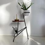 Deens vintage design TAFELTJE lectuurrek plantenstandaard, Ophalen of Verzenden, Gebruikt