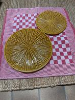 Vintage Keralux Boch Frères schalen set zgan, Ophalen of Verzenden, Zo goed als nieuw, Bord