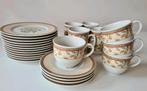 Servies met kop en schotels, bordjes en mokken, Ophalen, Gebruikt, Keramiek, Overige stijlen