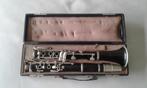 Vintage Klarinet G Leblanc - Paris, Muziek en Instrumenten, Blaasinstrumenten | Klarinetten, Gebruikt, Bes-klarinet, Hout, Met koffer