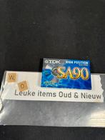Tdk SA 90. High position. Cassettebandje. €3,50, Cd's en Dvd's, Cassettebandjes, Ophalen of Verzenden, 1 bandje, Nieuw in verpakking