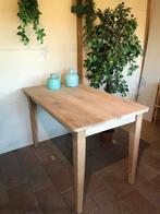 Mooie eiken tafel, Huis en Inrichting, Tafels | Eettafels, Ophalen, Rechthoekig, 50 tot 100 cm