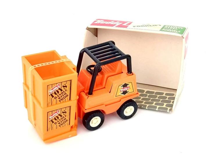 Buddy L heftruck, Verzamelen, Speelgoed, Zo goed als nieuw, Verzenden