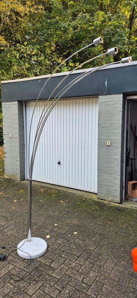 Design Lamp - DOM Christian Koban, Huis en Inrichting, Lampen | Vloerlampen, Gebruikt, 150 tot 200 cm, Metaal, Ophalen